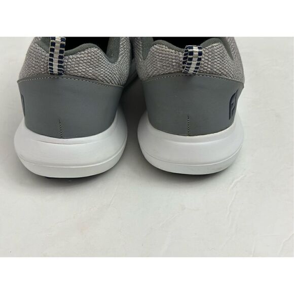 FootJoy FJ Flex Spikeless Shoes, Grey - Style #56106 size 10 - Picture 6 of 8